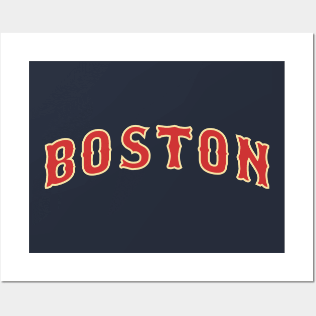 boston baseball Wall Art by GS